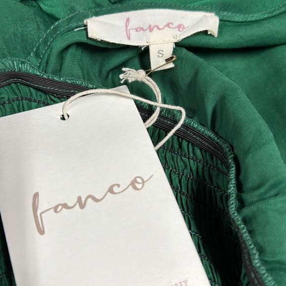 Fanco Green Geni Jumpsuit Size Small NEW - Picture 10 of 12